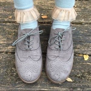 Merona Faux Suede Oxfords